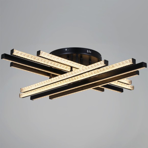 Потолочная светодиодная люстра Reluce 67090-0.3-08 BK