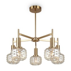 Люстра на штанге Freya Fero FR5366CL-05BS
