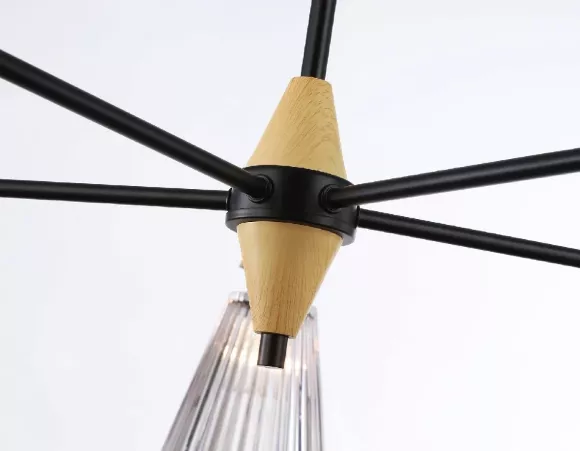 Люстра на штанге Ambrella Light High Light Heigh Light LH58114, декоративные элементы крупным планом Люстра на штанге Ambrella Light High Light Heigh Light LH58114, декоративные элементы крупным планом