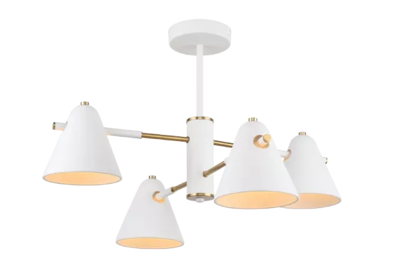 Люстра на штанге Freya Cozy FR5211PL-04W, общий вид