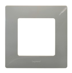 Рамка 1-постовая Legrand Etika светлая галька 672521