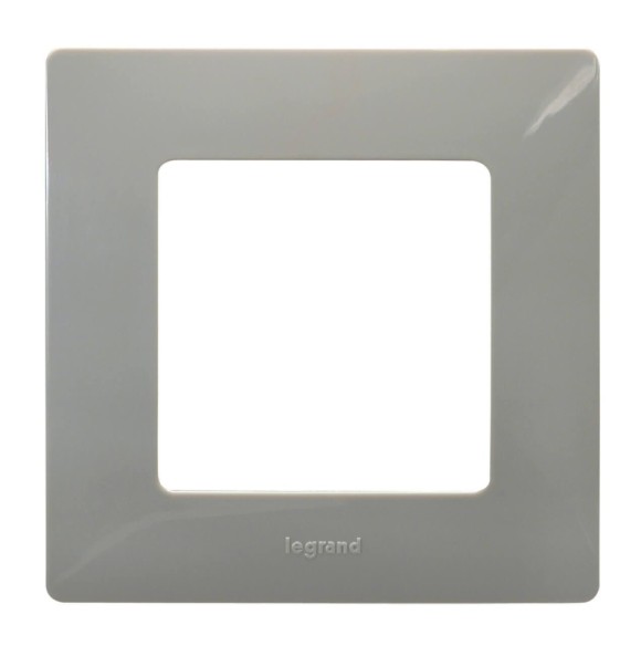 Рамка 1-постовая Legrand Etika светлая галька 672521