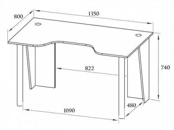 Стол компьютерный КСТ-18 SK_00-00010862