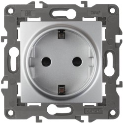 Розетка ЭРА Elegance 2P E Schuko 16A 250V 14-2101-03 Б0034266