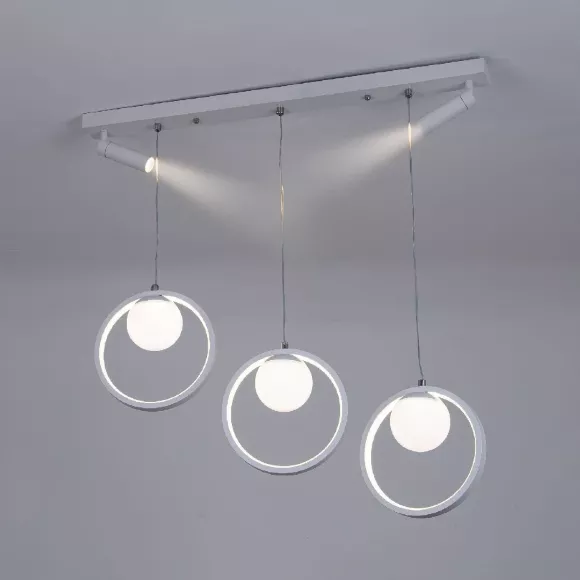 Подвесная люстра LED4U L7103-5 WТ, светодиодный модуль Подвесная люстра LED4U L7103-5 WТ, светодиодный модуль