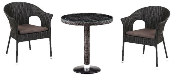 Набор уличный T601/Y79A-W53 Brown AFN_T601-Y79A-W53-Brown-2Pcs