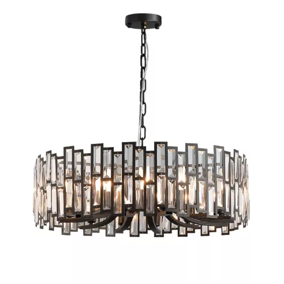 Подвесная люстра Delight Collection D8524P/S black/clear Подвесная люстра Delight Collection D8524P/S black/clear