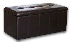 Банкетка-сундук Лонг коричневая DRB_396856