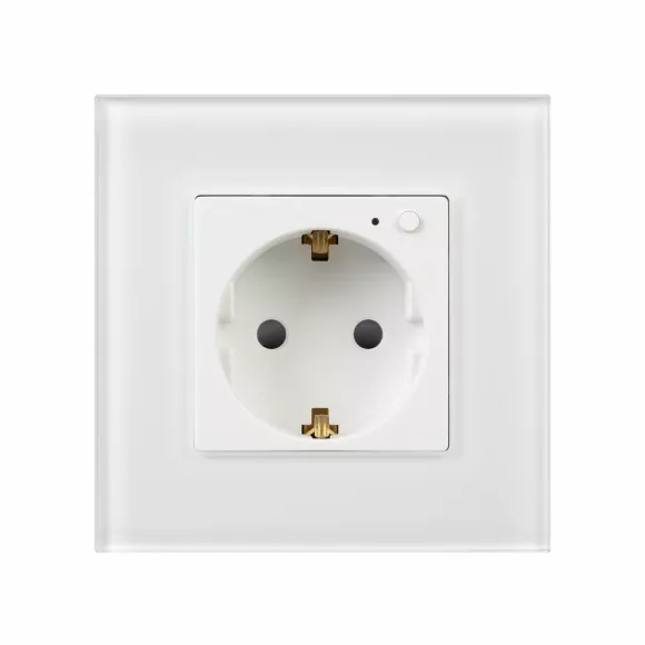 Розетка электрическая с Zigbee управлением Arlight SCT-OMALI-EUZB1-PL-WH (240V, 16A, Zigbee) 050215, Белый, Стекло, Россия Розетка электрическая с Zigbee управлением Arlight SCT-OMALI-EUZB1-PL-WH (240V, 16A, Zigbee) 050215, Белый, Стекло, Россия