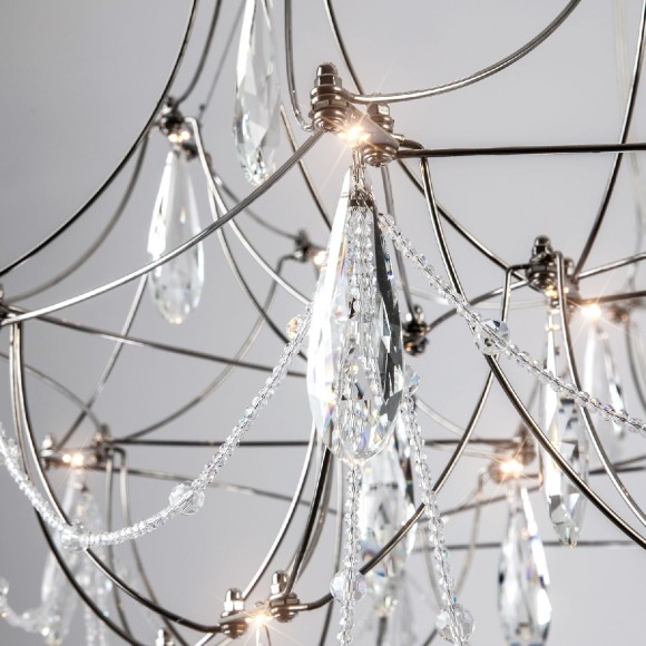 Подвесная люстра с пультом управления Modelux ML.5603.600P СН