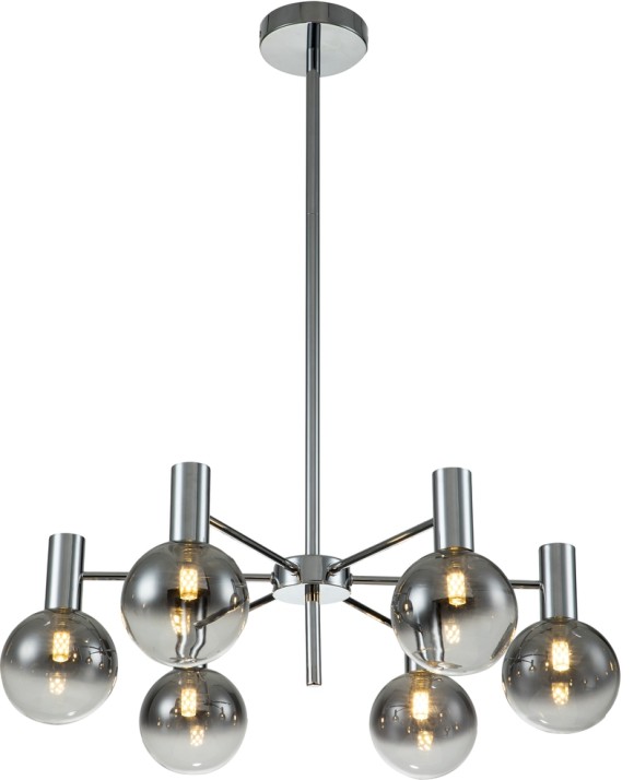 Люстра на штанге Indigo Collana 13015/6R Chrome V000224