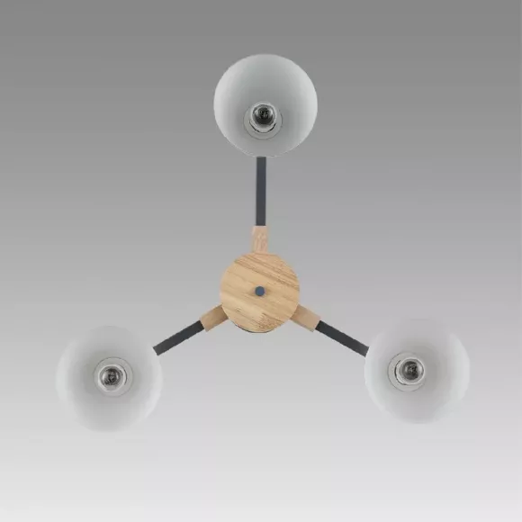 Люстра на штанге Lumion Colange 8096/3C, Серый, Металл, Скандинавский стиль Люстра на штанге Lumion Colange 8096/3C, Серый, Металл, Скандинавский стиль