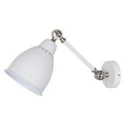 Спот Arte Lamp Braccio A2054AP-1WH, E27, 60W, белый