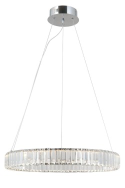 Подвесная светодиодная люстра с пультом управления Moderli Asti V10733-PL
