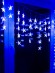 Светодиодная гирлянда (UL-00001410) Uniel занавес 220V белый ULD-E5505-196/DTK WHITE-BLUE IP20 STARS-1