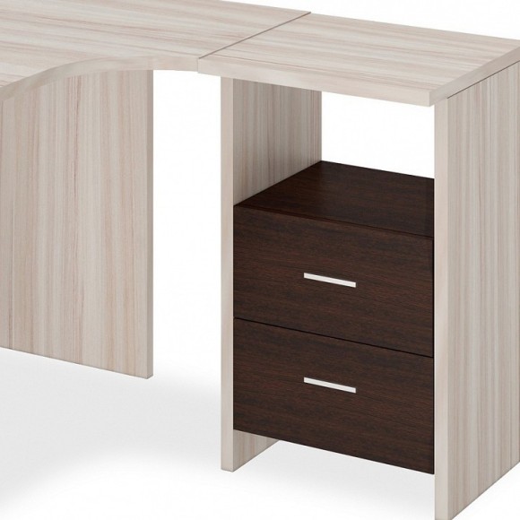 Стол письменный Домино Лайт СКЛ-Угл130 MER_SKL-Ugl_130_KV_PRAV