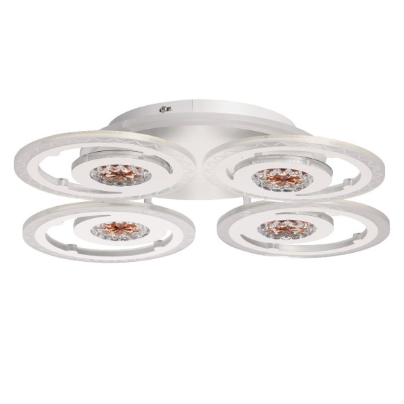 Потолочная люстра с пультом управления De Markt Мадлен 424016204