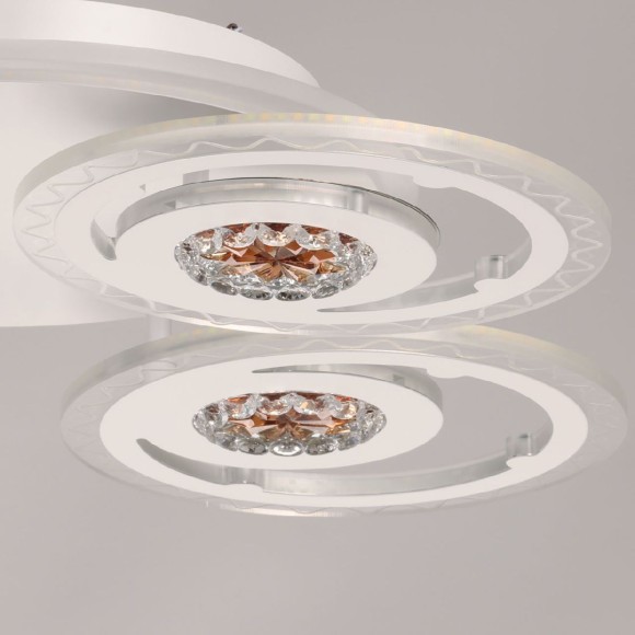 Потолочная люстра с пультом управления De Markt Мадлен 424016204