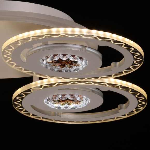 Потолочная люстра с пультом управления De Markt Мадлен 424016204