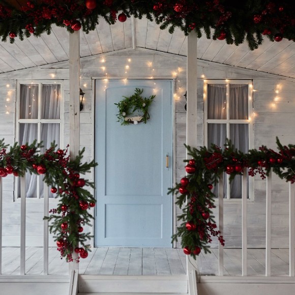 Уличная гирлянда Uniel ULD-B12006-195/TTK WARM WHITE IP44 UL-00010878