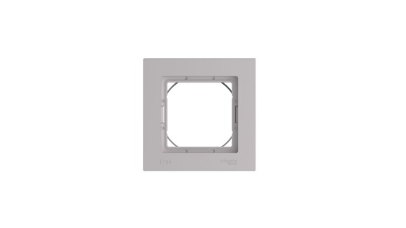 Рамка 1-ая Systeme Electric AtlasDesign Aqua Алюминий ATN440301