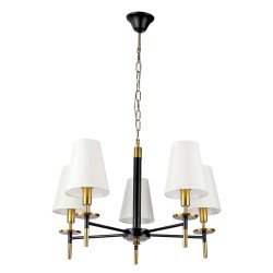 Подвесная люстра Arte Lamp Riccardo A4075LM-5BK