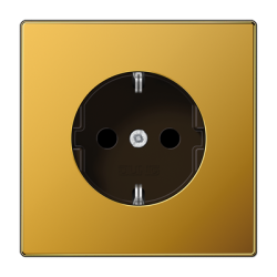 Розетка 2K+З со шторками Jung LS1520KIGGO