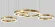 Подвесная люстра ImperiumLoft Light Ring Horizontal 177926-22, Золото, Нейтральный белый, Металл