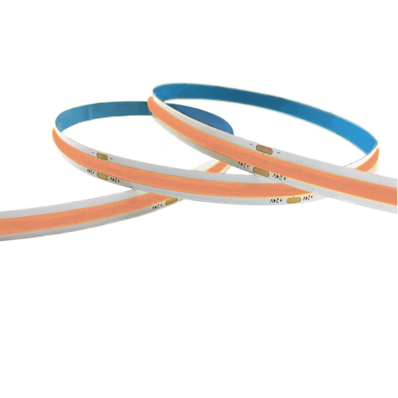 Светодиодная лента Apeyron 24В 14Вт/м COB, 512д/м IP20 5м розовая 00-364