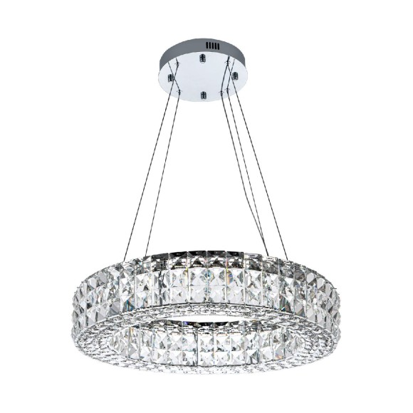 Подвесная светодиодная люстра с пультом управления Modelux ML.331.600 CR