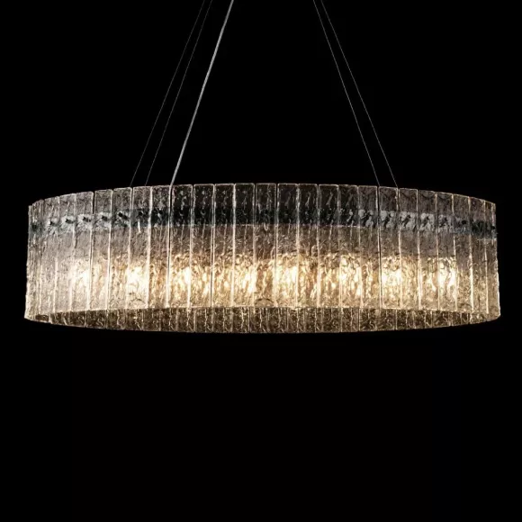 Подвесная люстра Loft IT Nevada 10297/1000 Pearl black, Модерн, Прозрачный, Черный