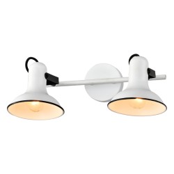 Спот Lussole LOFT Fargo LSP-8802, E14, 80W, белый