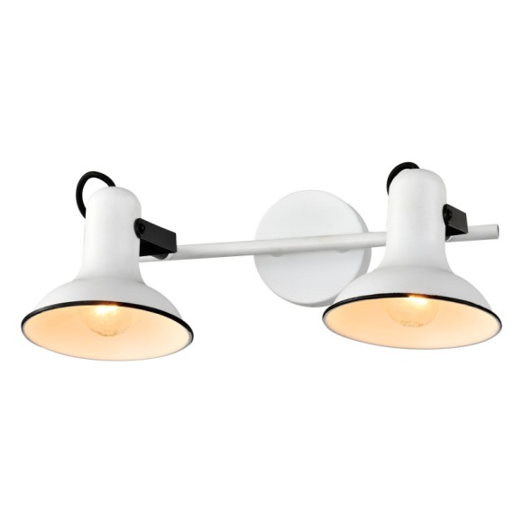 Спот Lussole LOFT Fargo LSP-8802, E14, 80W, белый