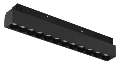 Трековый магнитный светильник iLedex Vision SMART 4822-002-L235-12W-38DG-BK