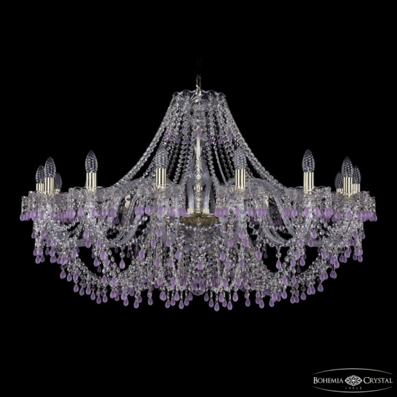Подвесная люстра Bohemia Ivele Crystal 1410/16/400 G V7010