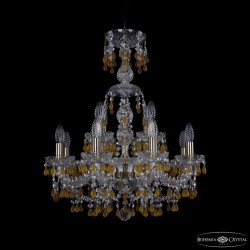Подвесная люстра Bohemia Ivele Crystal 1410/8+4/195/XL-66 Pa V1003