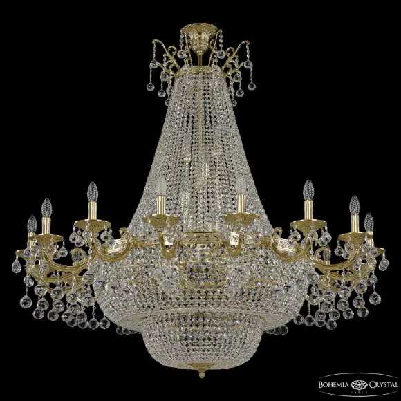 Потолочная люстра Bohemia Ivele Crystal 2210H208/16/123IV/Y1 G Balls Потолочная люстра Bohemia Ivele Crystal 2210H208/16/123IV/Y1 G Balls