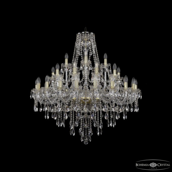 Подвесная люстра Bohemia Ivele Crystal 1415/20+10+5/360 G