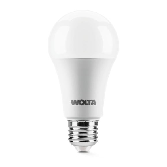 Светодиодная лампа WOLTA 15Вт 6500К E27 груша матовая 25W60BL15E27