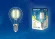 Лампа светодиодная филаментная (UL-00003248) Uniel E14 7,5W 3000K прозрачная LED-CW35-7,5W/WW/E14/CL GLA01TR, Теплый белый, Китай