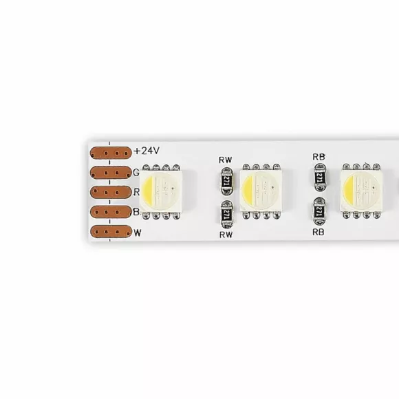 Светодиодная лента ST Luce 24В 18Вт/м 3000К 5м IP20 ST5005.318.20RGBW.1 Светодиодная лента ST Luce 24В 18Вт/м 3000К 5м IP20 ST5005.318.20RGBW.1