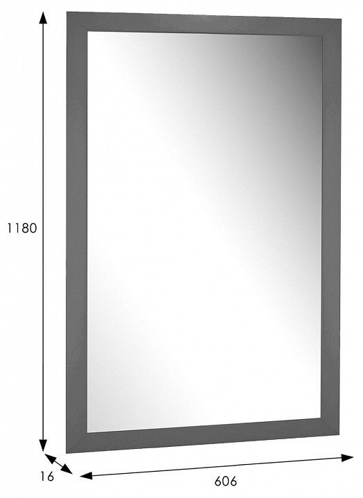 Зеркало настенное BeautyStyle 11 ML_4610151419017