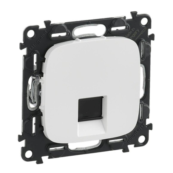Информационная розетка RJ45 Legrand Valena Allure белая 753740