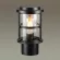 Уличный светильник Odeon Light Magus 4964/1A, Черный, Прозрачный, Металл
