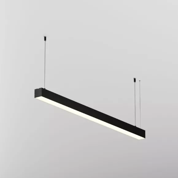 Линейный подвесной светильник Maytoni Technical 3000K 50x50 (Черный, 1 м) LL312027 Линейный подвесной светильник Maytoni Technical 3000K 50x50 (Черный, 1 м) LL312027