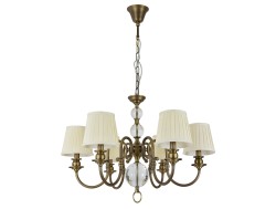 Подвесная люстра Newport California 3106/C black brass без абажуров М0070496