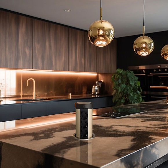 Блок розеток (12 секций и USB type A+C) Mebax 00-00002599