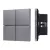 Кнопочная панель Arlight KNX-304-23-IN Grey BUS, Frameless 038366