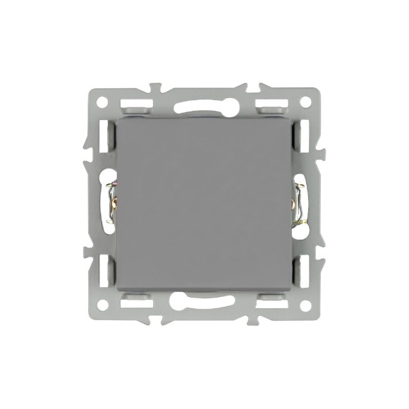Механизм выключателя одноклавишный перекрёстный Arlight SWT-MKX1-PL-GR (250V, 16A) 043720