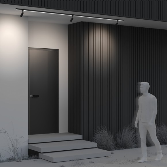 Уличный трековый светильник Maytoni Focus O-TR01-1-S-8WB3K